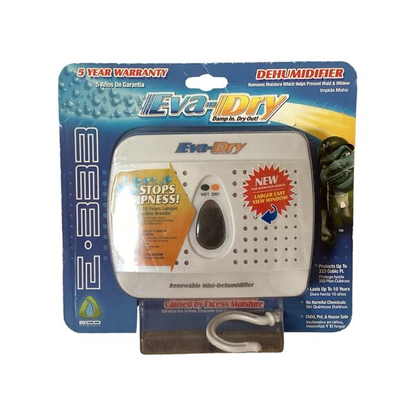 Eva Dry Dehumidifier Mini Protects Boat, Gun Safe, RV.... NIB - Picture 1 of 3